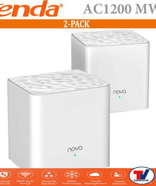 THIẾT BỊ THU PHÁT SÓNG WIFI TENDA 2 PACK MW3