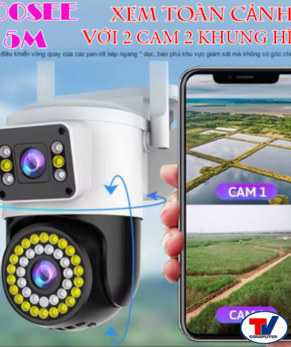Camera Vstarcam BG66DR 3MP - SOLAR , DÙNG SIM 4G - 2 CAM 2 KHUNG HÌNH