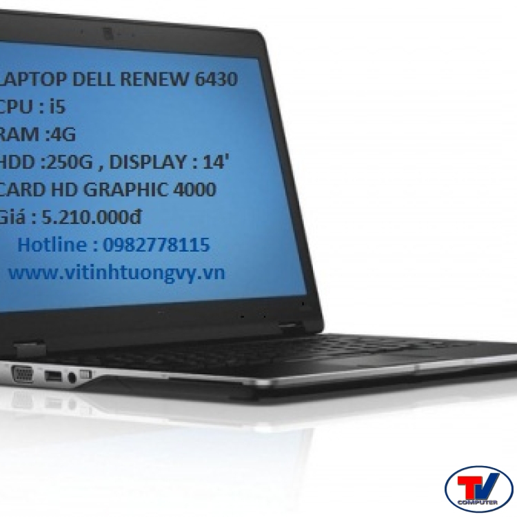 LAPTOP DELL 6410 RENEW FULL BOX