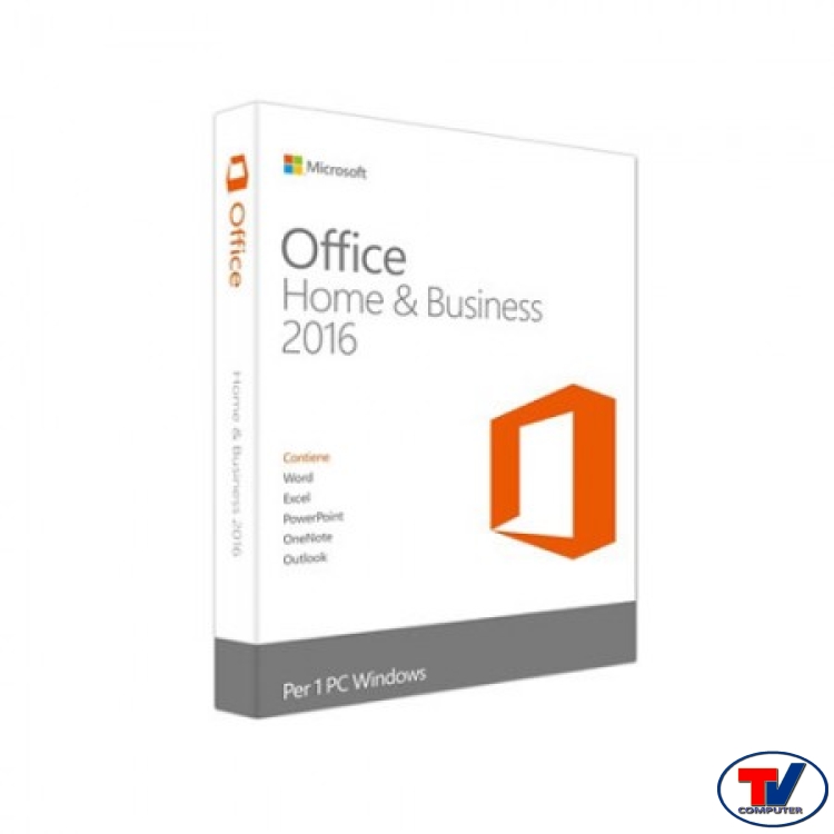 PHẦN MỀM MICROSOFT OFFICE HOME AND BUSINESS 2016 T5D-02695