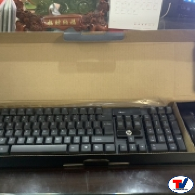 combo phím chuột ko dây HP-518