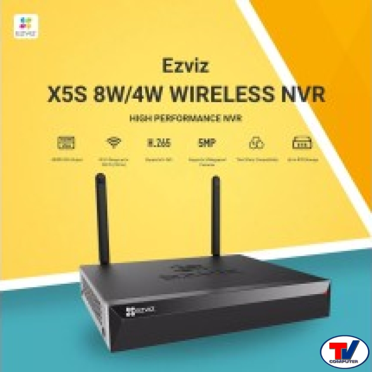 Đầu Ghi 8 Cổng IP Wifi Ezviz 