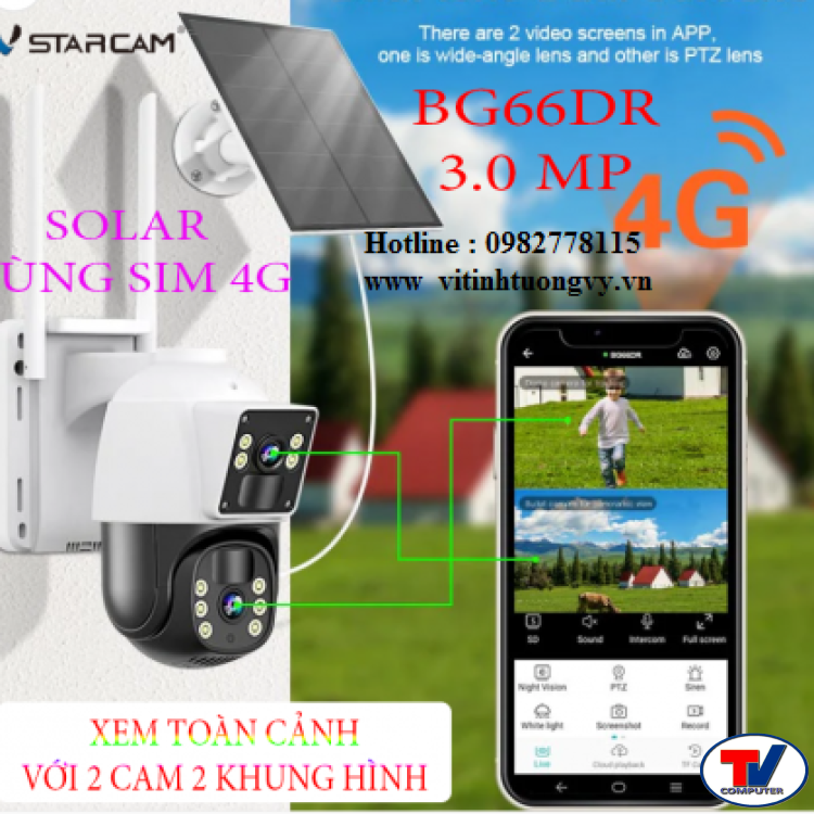 CAMERA IP WIFI HOPEWAY PTZ 3 MẮT 4K , XEM 3 KHUNG HÌNH , ZOOM 8X , SIÊU NÉT