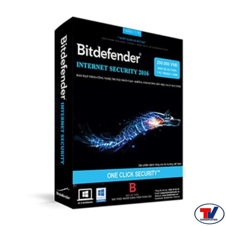 PHẦN MỀM DIỆT VIRUS BITDEFENDER INTERNET SECURITY 2016